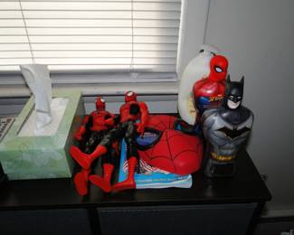 Spiderman, batman
