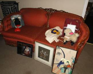 Victorian Sofa, Artwork, Thundercats Mumm-Ra Tomb Fortress