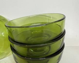 mcm green bowls