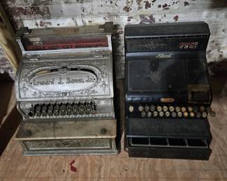 Antique National Cash Registers