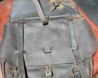 1917 US Calvary saddle bags