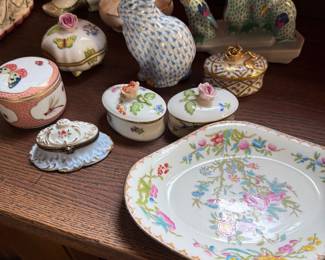 Herend and Assorted Other Porcelains
