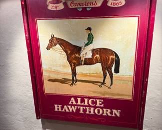 Large Scale Equestrian Sign