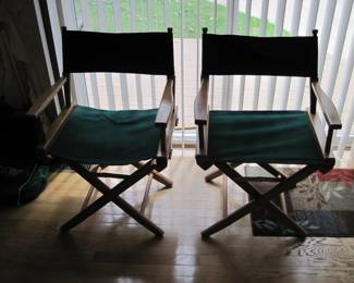 Green Director Chairs