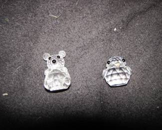 Swarovski Crystal Mini Figurines