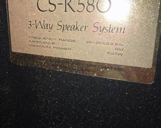 Speakers Pictures will be updated to reflect front also 