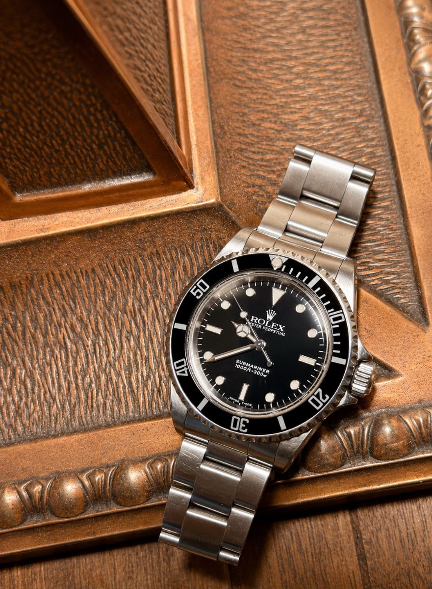 Rolex Submariner 14060M "No Date" • 40mm stainless steel case • Oyster bracelet • Circa 2002–2003
