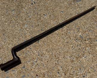 Antique US Civil War Model 1816 Musket Rifle Socket Bayonet 