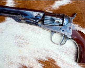 Exceptional Colt Model 1862 Police Pocket Revolver in remarkably well-preserved condition. Retaining an attractive original appearance with crisp lines, strong metal finish, and pleasing walnut grips. A highly desirable Colt revolver showcasing the quality and craftsmanship that made Colt legendary among collectors and historians alike.