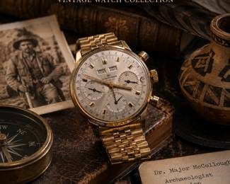 Wakmann Triple Date Chronograph, from the 1960s or 1970s.