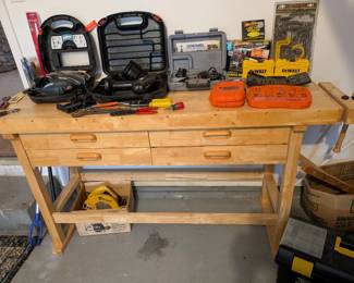 Workbench 60" x 20" x 34"