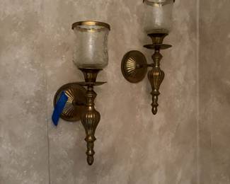 Vintage wall sconces
