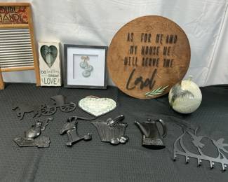 Sexton Metal Wall Plaques