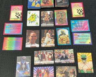 Power Ranger Cards