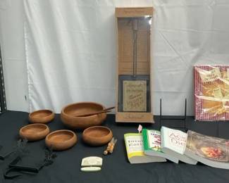Cookbooks, Dishes, Gadgets  More