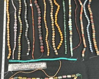 Beaded Minerals Necklaces