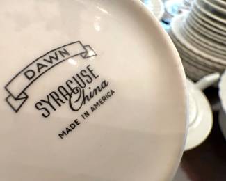 Syracuse China "Dawn" Dinnerware Set