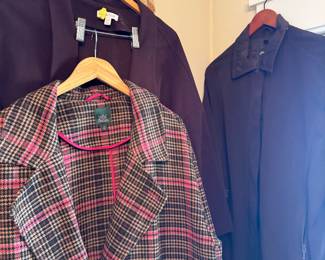 Vintage 1960-1970 light wool coats
