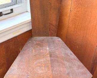 Arts & Crafts Mission Oak Side Chair with Tall Cutout Back