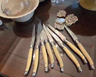 Jean Dubost Laguiole steak knives