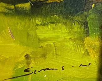 Oil on Board Painting Landscape by James Swansen