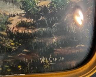 W. A. Carson art work