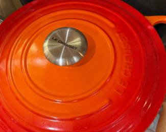 Le Creuset cast iron Dutch oven