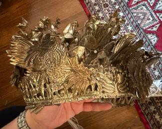 Balinese ceremonial crown or headdress