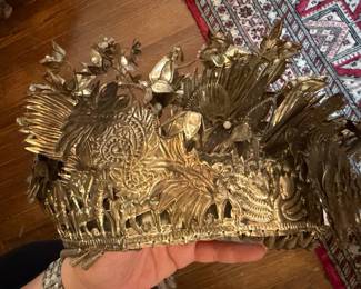 Balinese ceremonial crown or headdress