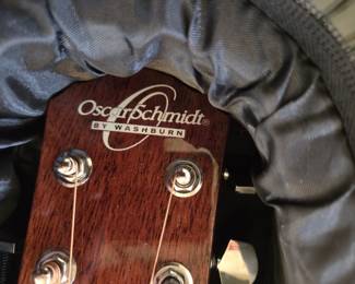 Oscar Schmidt by Washburn Acoustic Guitar with Gig Bag