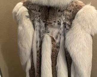 Back of Fur Coat