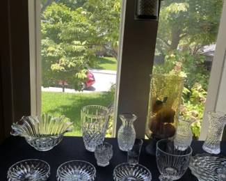 Crystal and glassware