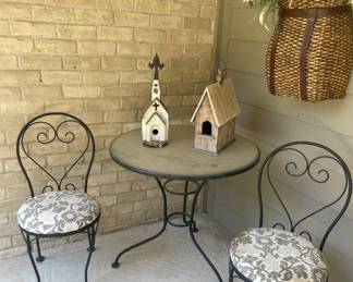 Outdoor tea table set