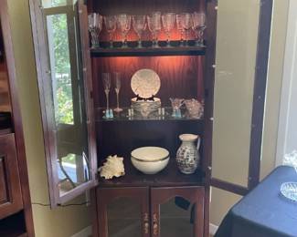Lighted Cabinet full view