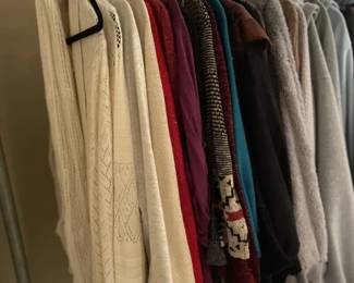 Ladies Sweaters and misc - size xl