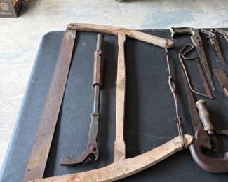Antique hand tools.