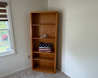 Tall bookshelf.