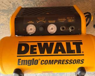 DeWalt  Emglo air compressor