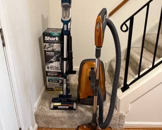 Shark and Kenmore, vacuum cleaners