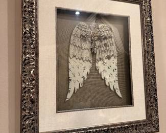 White Jewled Angel Art Large