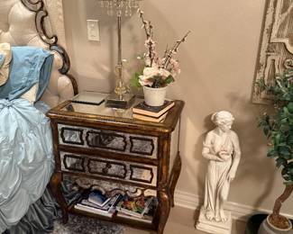 Hooker Furniture Sactuary Mirrored Leg Nightstands