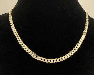 Gold Plated Curb Chain