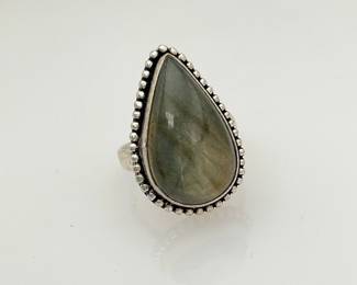 Labradorite Sterling Silver Ring