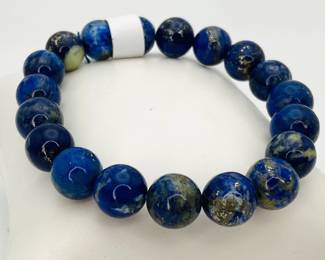 Lapis Lazuli Beaded Bracelet