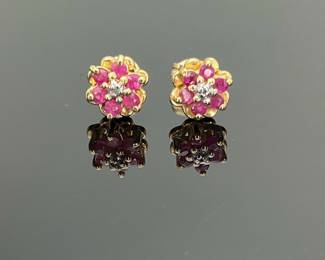 Ruby Earrings