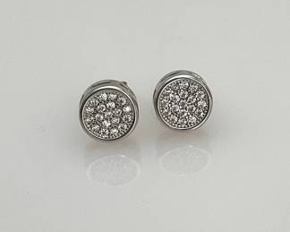 Sterling Silver CZ Earrings