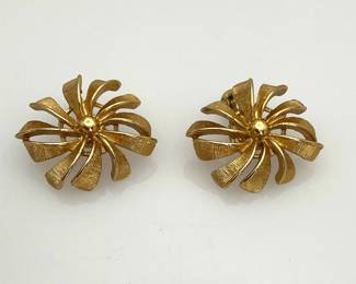 Monet Flower Earrings