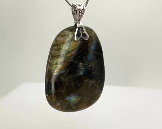 Large Labradorite Pendant
