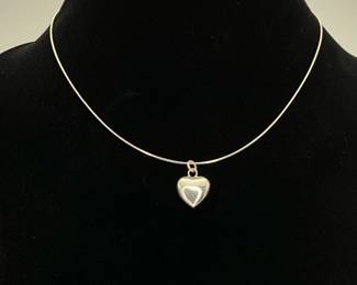 Silver Heart Necklace