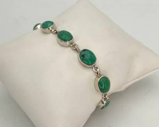 Turquoise Silver Bracelet